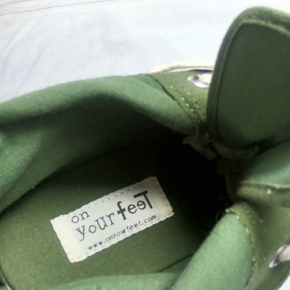 Vintage Your Ft CHINESE LAUNDRY Army Green - Picture 4 of 4